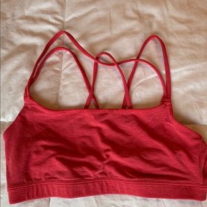 Gap body pink sports bra